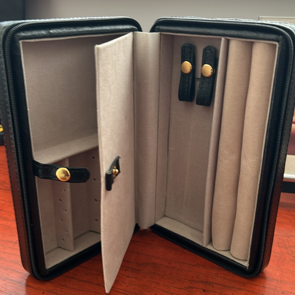 Danier Leather Travel Size Jewelry Organizer
